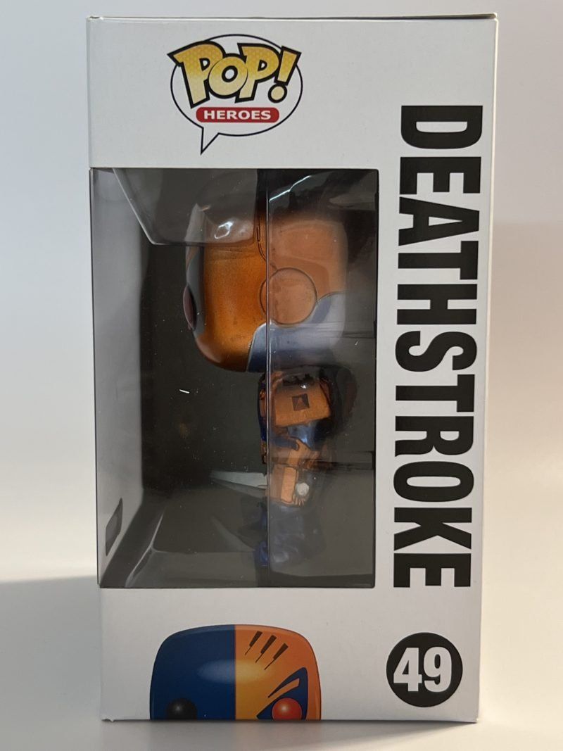 Funko Statuette: Funko POP! DC Comics Deathstroke Métallique Edition Limitée – Nuovo e nell'imballaggio originale da Le Mouret venduto da perfectbijou 3