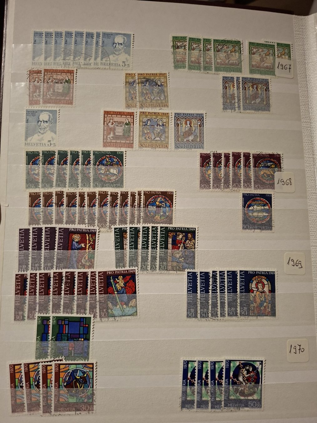 Tous les timbres: Pro Patria Sammlung / dubletten  – D'occasion à Balgach par SIMEON27 2
