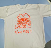 T-Shirt personnalisé avec dessin sur demande