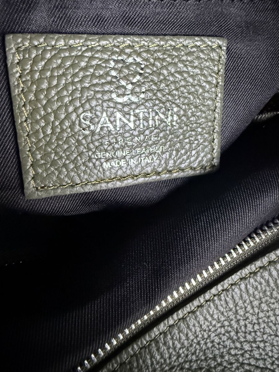 Borse da donna: Ledertasche grün – Usato da Meisterschwanden venduto da Larana7 4
