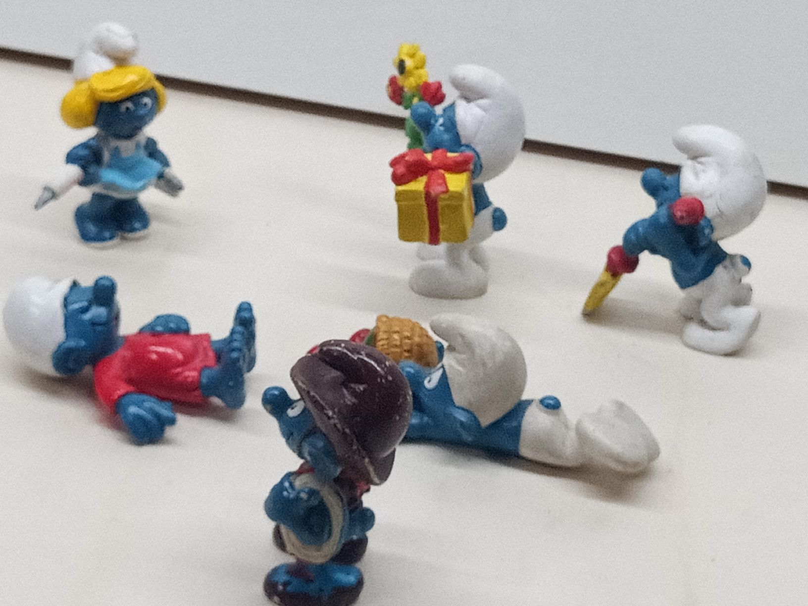 Schleich Giocattoli: 6 Schlumpf Figuren  – Usato da basel venduto da markusb07 9