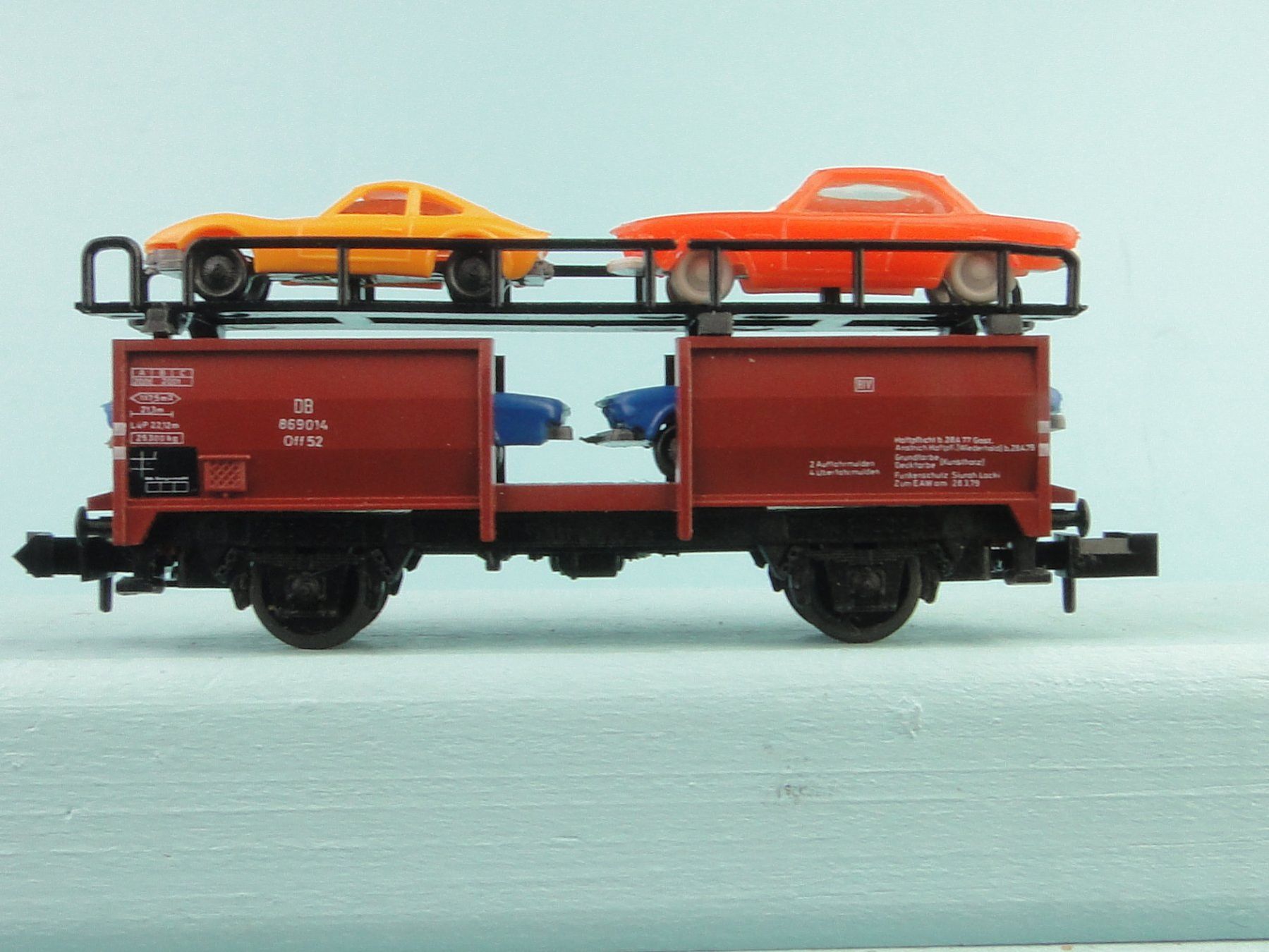 Trix Modellini di ferrovie: Minitrix Autotransporter – Usato da Bülach venduto da Albitrain