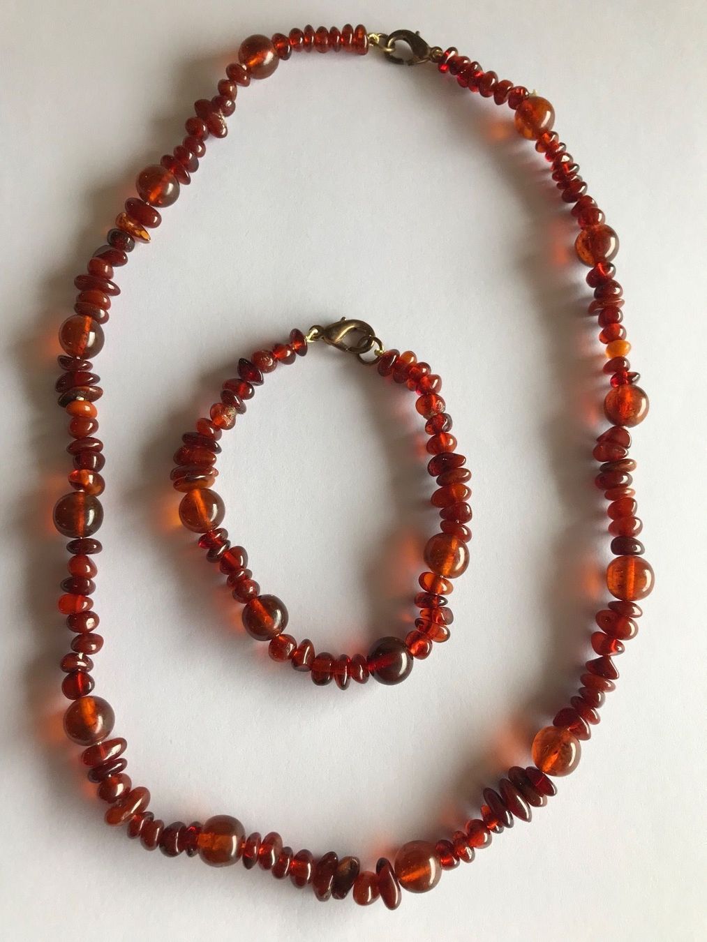 Ketten: Ensemble de bijoux en ambre baltique – Gebraucht aus Grimisuat von eliseba88