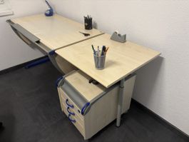Moll Runner mit Seitenanschluss und Rollcontainer 