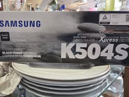 Samsung Toner CLT-K504S Schwarz neu