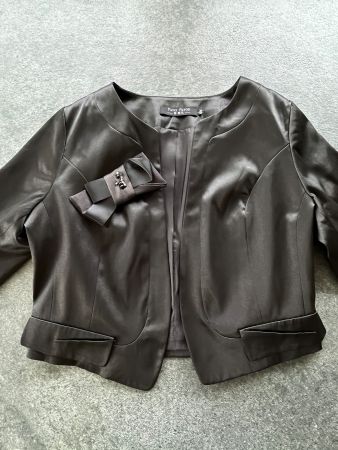 FANG FAVOR Damen kragenloser Blazer - Größe S