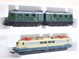 Lima Doppelpack V188 Doppellok + BR 151 E-Lok - H0 DC