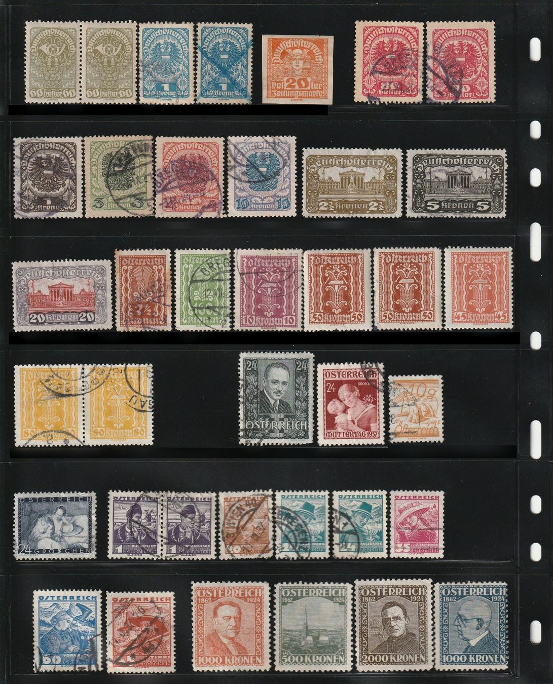 Tutti i francobolli: Alte Briefmarken - Österreich – Usato da Basel venduto da chrisKB 1
