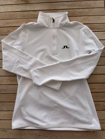 Ski Pullover, weiss, J.Lindeberg, L , 38-40