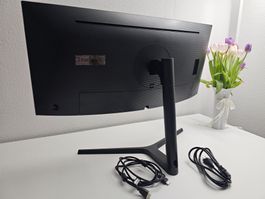 Samsung C34H890WGU 34" Curved Monitor – UWQHD | USB-C | Top
