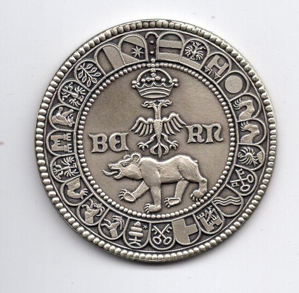 Tutti le monete: (619) Bern, Guldiner, NP, Silber 1987 – Usato da Rüthi (Rheintal) venduto da erdnuessli1 1