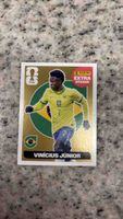 Carte Panini Vinicius Junior Gold  FIFA Extra Sticker