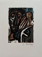 Werner Persy (1924-2017), Farblinolschnitt, handsigniert