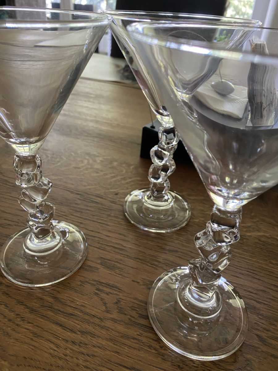 Martini Bicchieri: Cocktail Martini Gläser – Nuovo e nell'imballaggio originale da Oftringen venduto da mercedes019