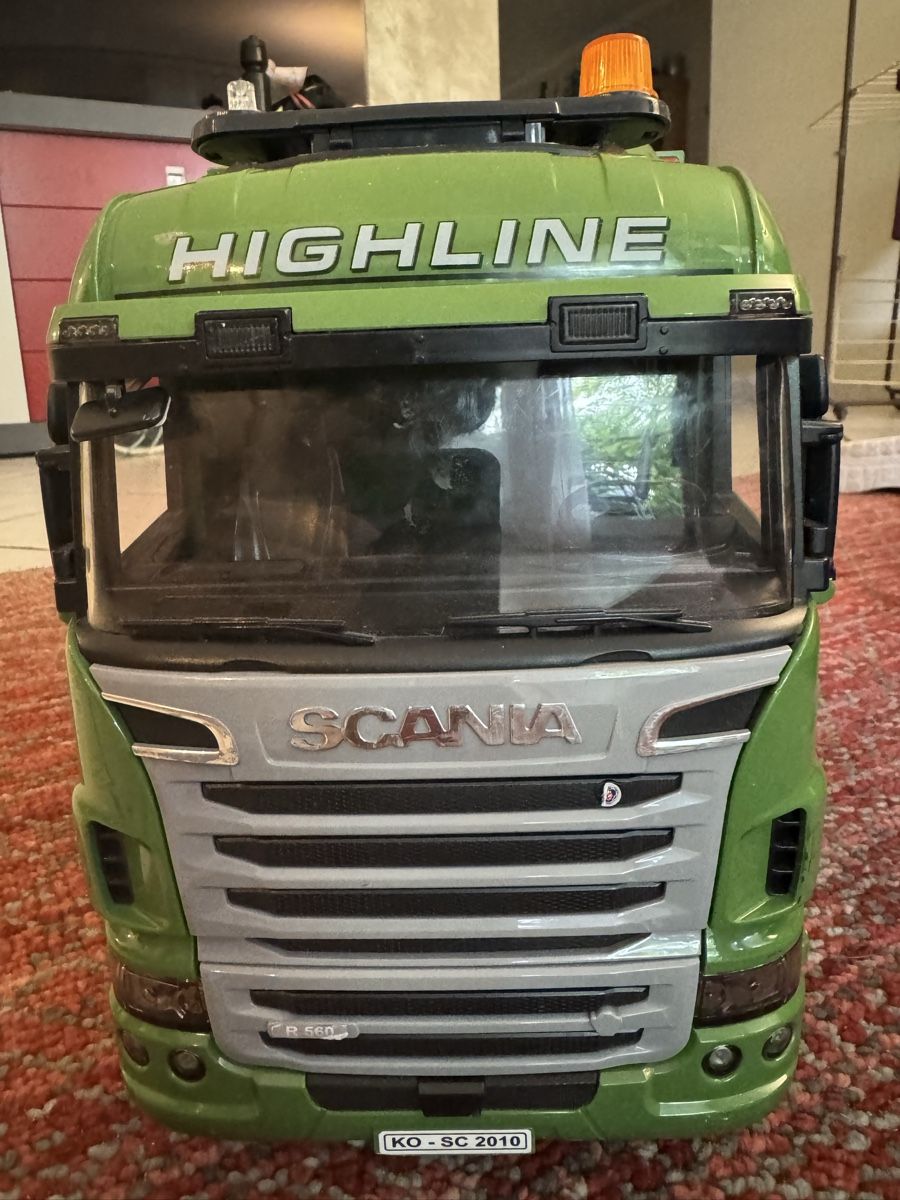 Bruder Giocattoli: DEFEKT - Bruder Scania LKW mit Container – Difettoso da Baar venduto da Nadja.Baar 1