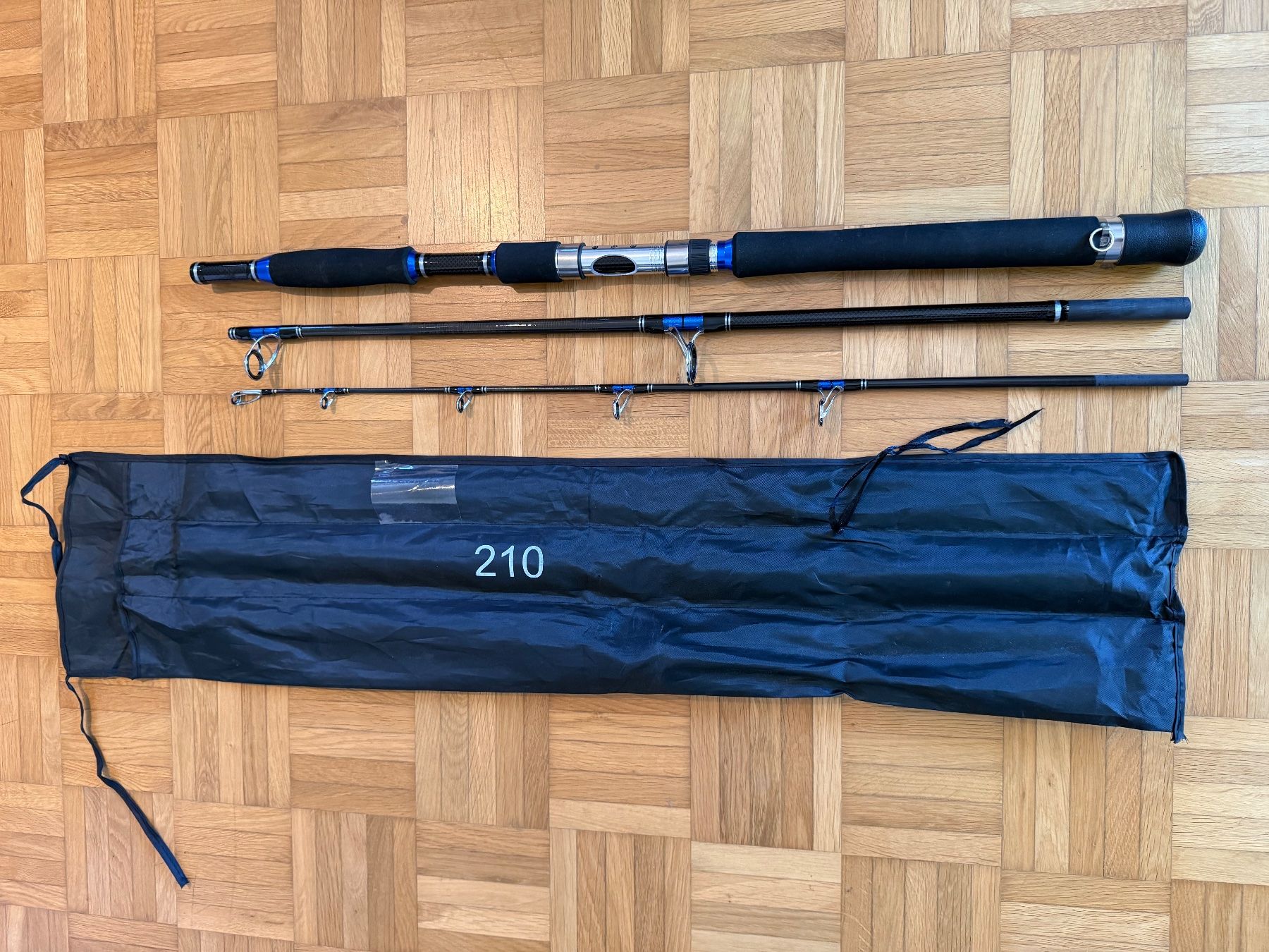 Canne da pesca: Silver Rhino Castingrute 210cm – Nuovo e nell'imballaggio originale da Rorbas venduto da SimS0n