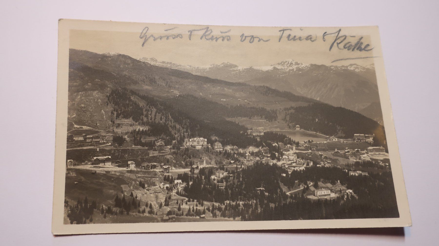 Ansichtskarten: Arosa 1925 – Gebraucht aus Cormoret von Pascalll2001 1