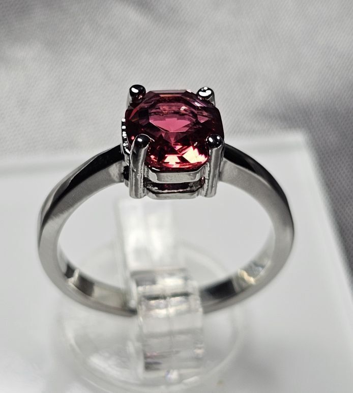 Anelli: Eleganter Ring mit Turmalin, 925 versilbert, Gr. 6 – Nuovo (secondo la descrizione) da Grenchen venduto da maretop 6