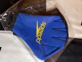 SPEEDO Schwimmhandschuhe Zustand: Neu Farbe: Blau Größe: S