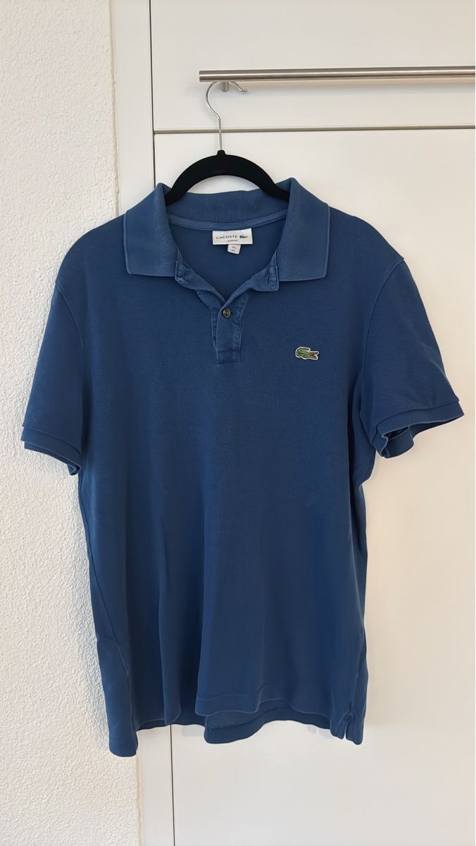 Lacoste Polo-Shirts: Lacoste Polohemd, Grösse L, dunkelblau - Klassiker! – Gebraucht aus Zürich von L_12