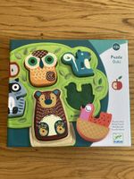 DJECO OSKI Holzpuzzle Steckpuzzle ab 12 Monate
