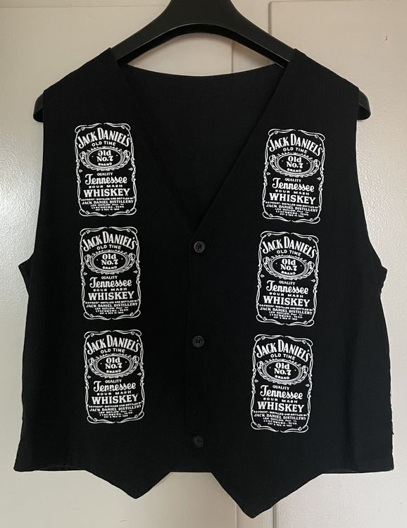 Jack Daniels Gilet Vintage 80er Jahre Grosse M Acheter sur Ricardo