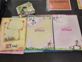 Diddl kleine Sammlung Postkarten+Briefmarken