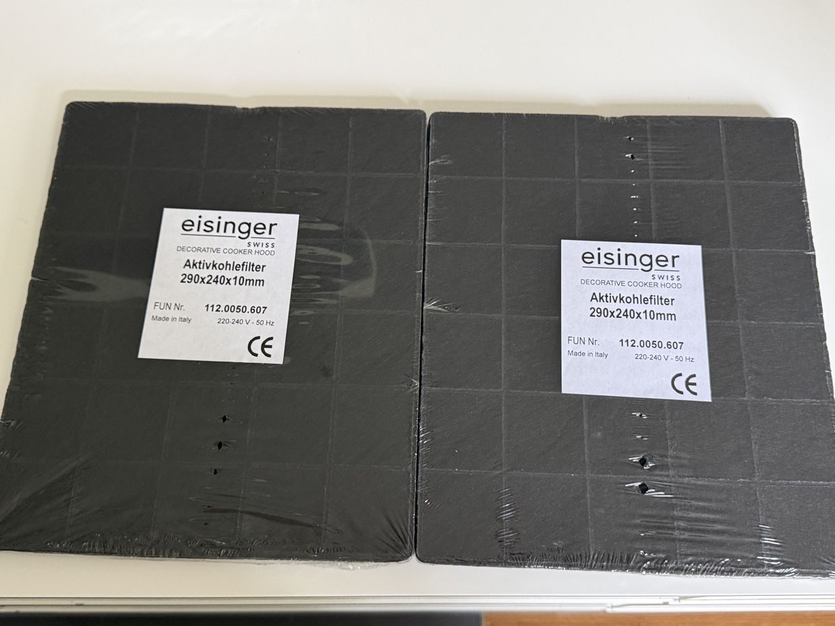 Lüftung: Aktivkohlefilter (neu - oroginalverpackt) – Neu und originalverpackt aus Solothurn von Spicar 1