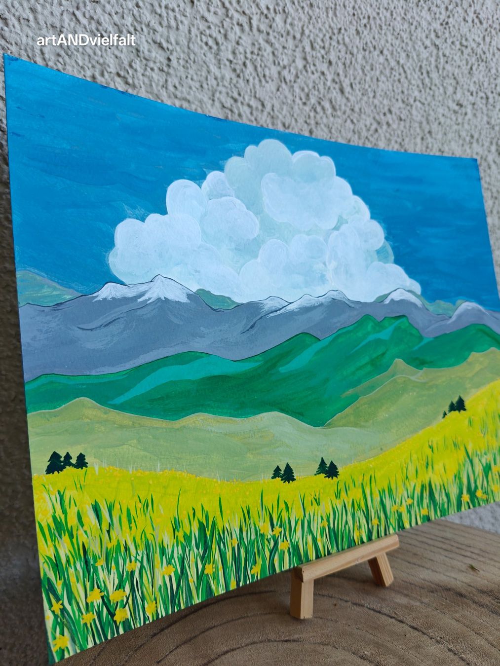 Tableaux: Gemälde Acryl, Landschaft – Neuf avec emballage d'origine à Winterthur par GDaniela 1