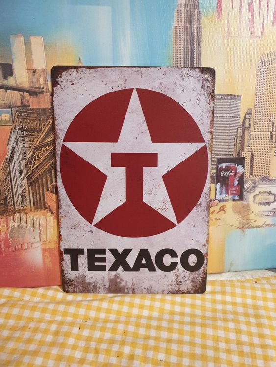 Texaco Blechschild | Kaufen Auf Ricardo