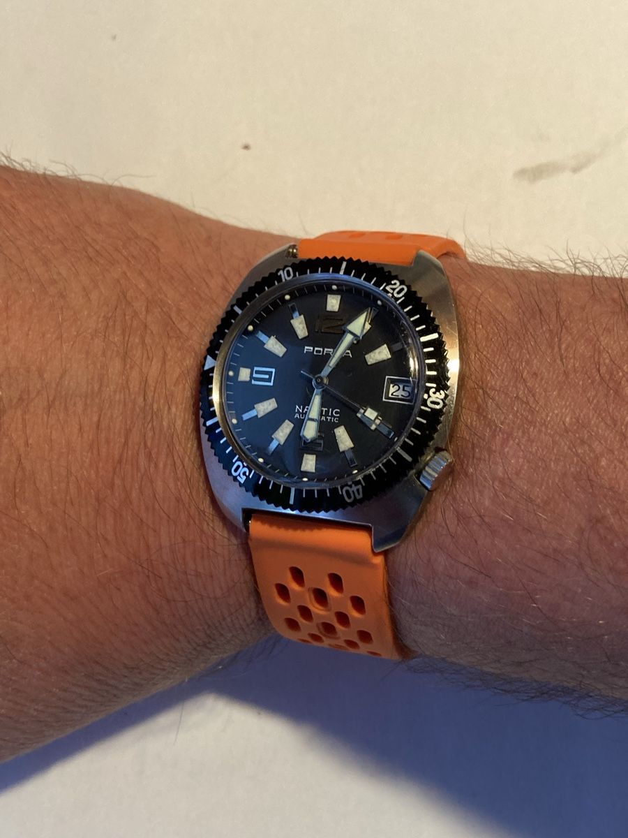 Orologi: Porta Diver Vintage Uhr Automatic 38 mm – Usato da Glattbrugg venduto da vintagemania