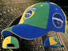 Fan-Cap Brasilien / Räumungsverkauf