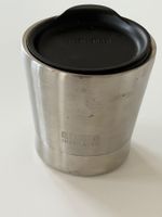 Klean Kanteen Edelstahlbecher mit Trinkdeckel, dicht, gebra