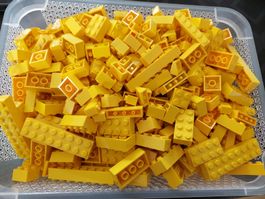 Lego Steine  gelb  ca.700 g