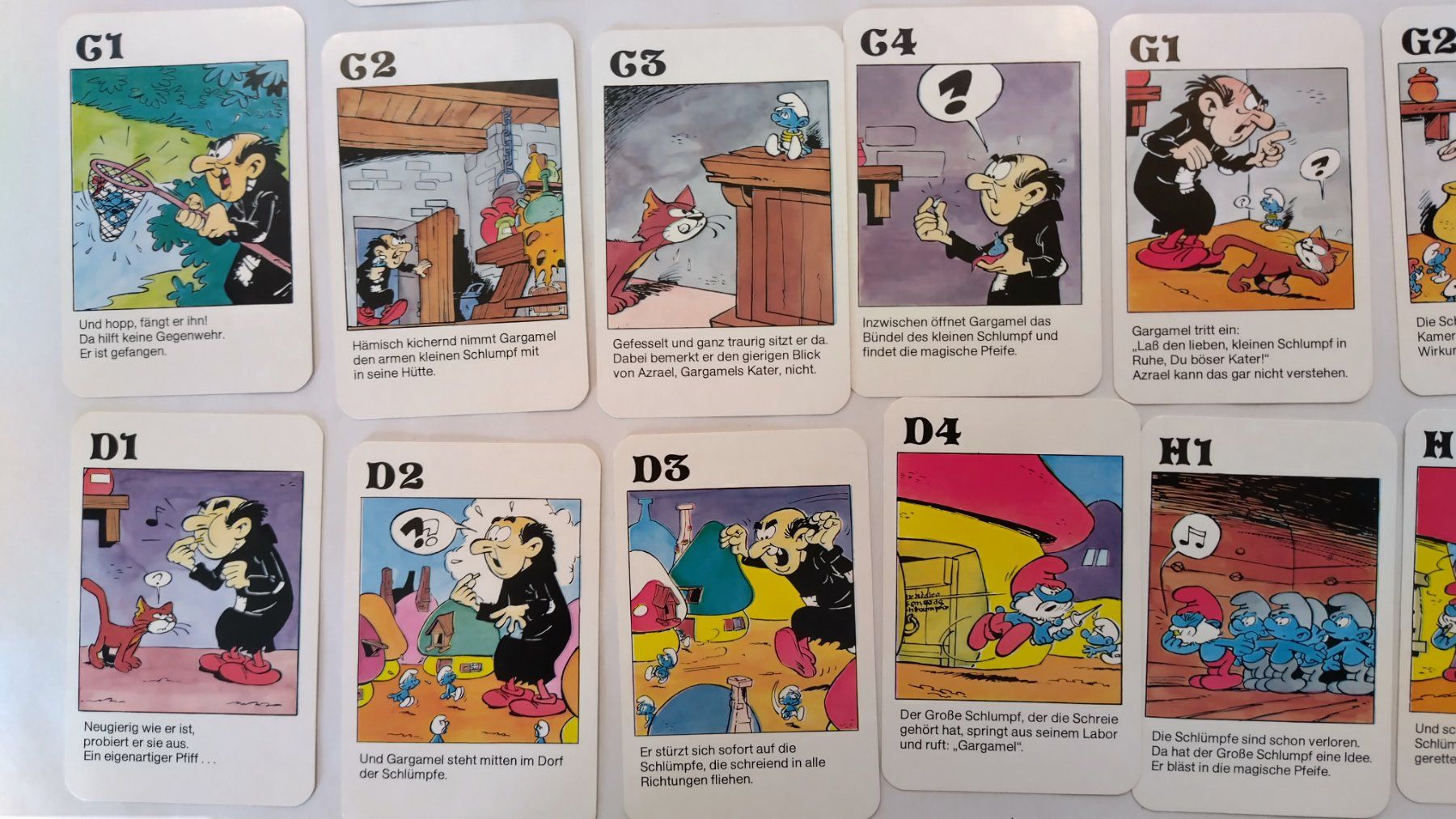 Giochi: Schlümpfe Quartett ab Fr. 4.- / 32 Karten – Usato da Bellach venduto da JingleJerry 5