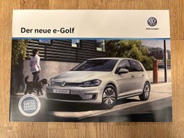 VW e-Golf Prospekt Februar 2018 - Top Zustand! Elektroauto
