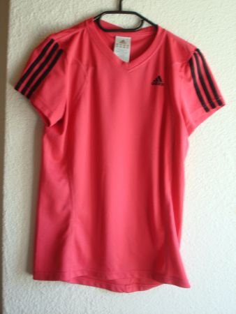 Adidas Lady Sport T-Shirt, pink, S/38, climalite,  Top!