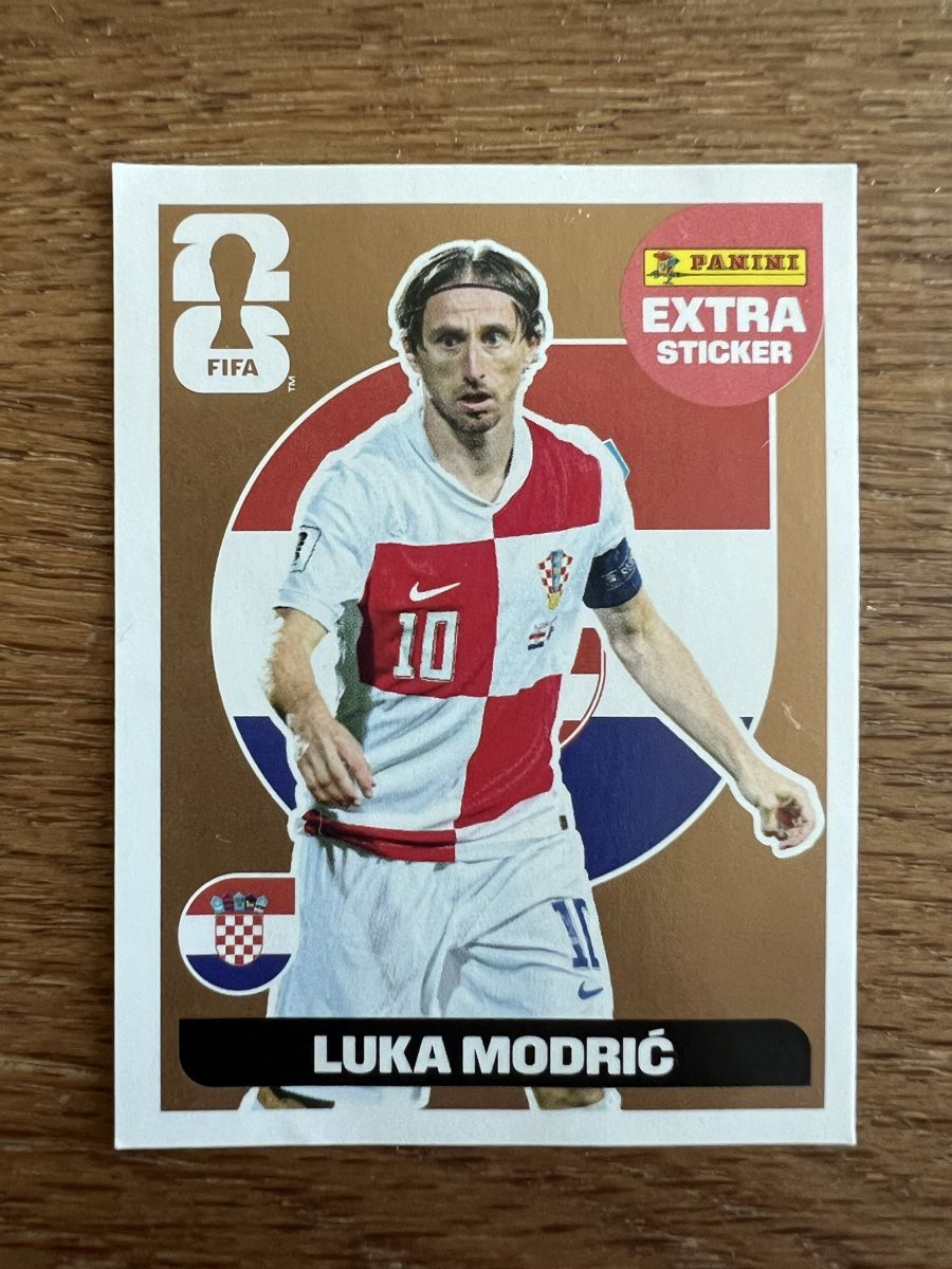 Panini Cartes à collectionner: Panini EXTRA Sticker - Luca Modrić – Neuf (Voir description) à Au ZH par CBOL