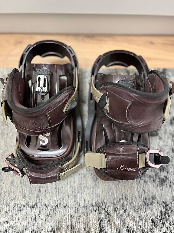 Scarpe da uomo: Fixations snowboard Salomon, S – Usato da Botyre (Ayent) venduto da Belleza01