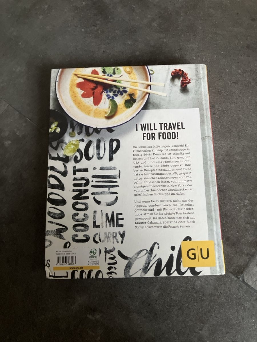 Libri: Reise Hunger Rezeptbuch – Usato da Aathal-Seegräben venduto da Butterflynati 3