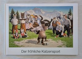 Der fröhliche Katzensport / Katzen - Bilderbuch ab Fr. 8.-