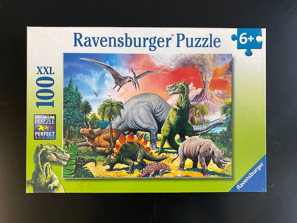 Puzzle: Kinderpuzzle - Dinosaurier – Usato da Kriegstetten venduto da suji18