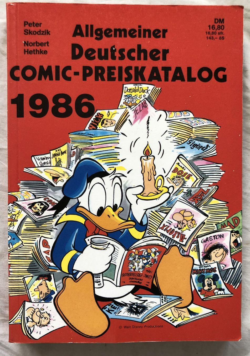 Fumetti: Allgemeiner Deutscher Comic-Preiskatalog 1986 – Usato da Schaffhausen venduto da durruti