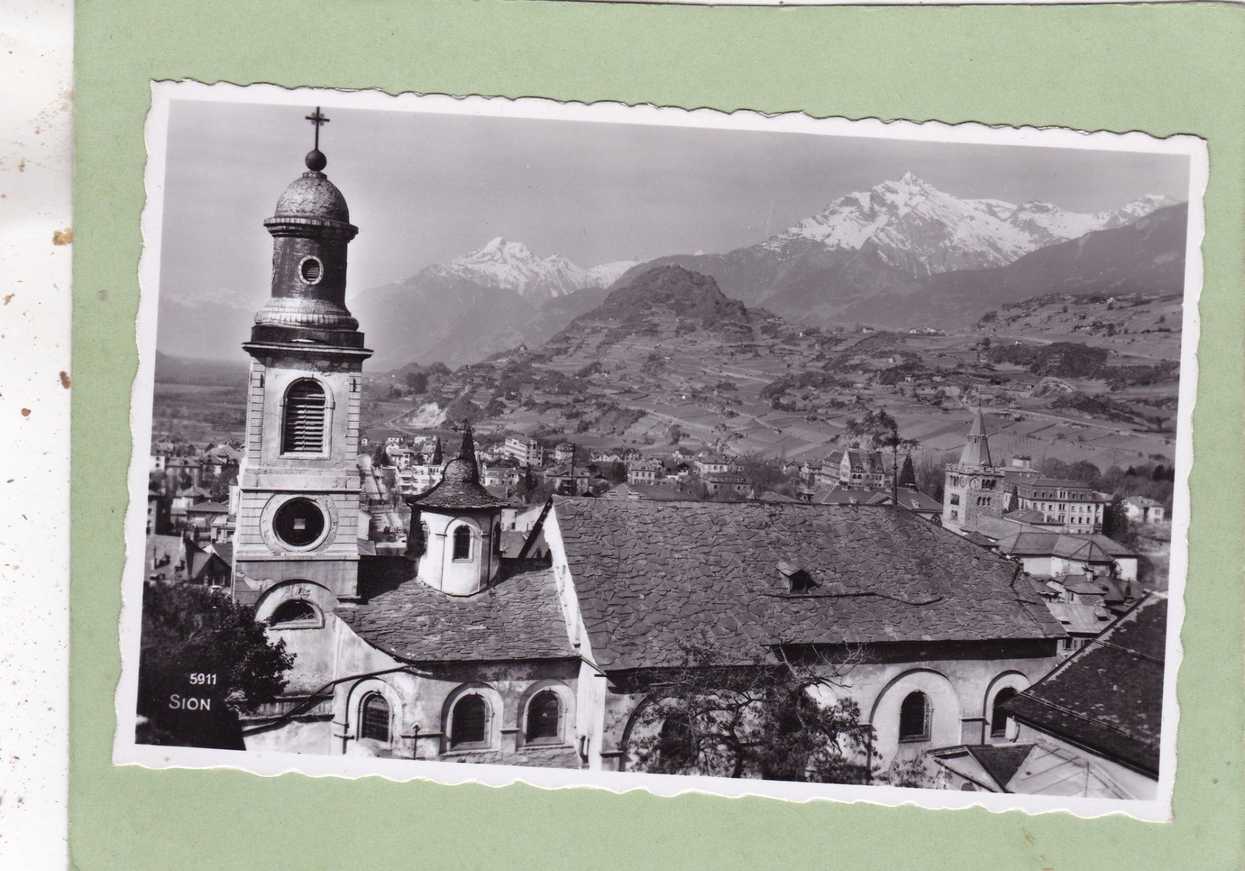 Ansichtskarten: Sion – Gebraucht aus Herisau von Lisegrat2008