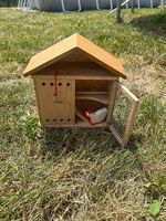 Holzspielzeug Hühnerhäuschen