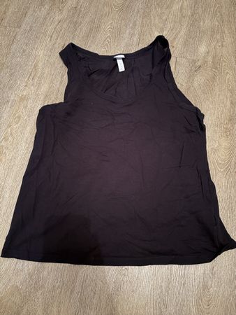 H&M Tanktops schwarz 3er Set Grösse XL guter Zustand