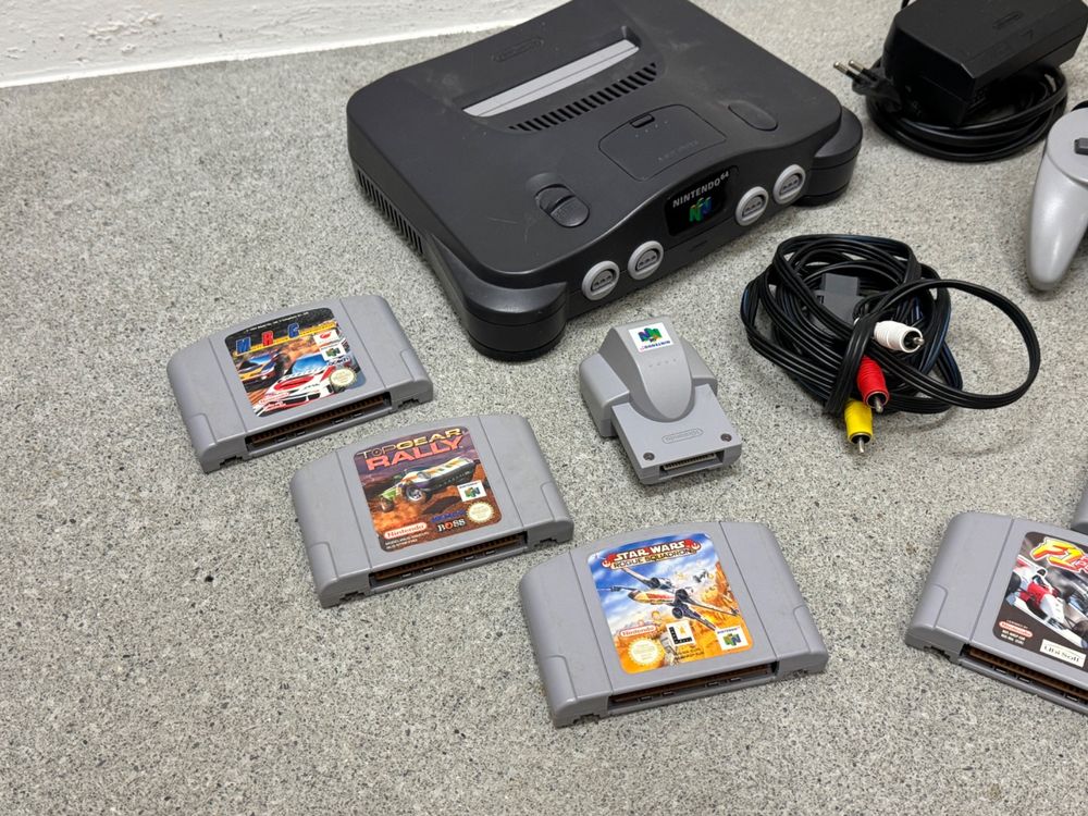 Nintendo 64 mit diversen Games | Kaufen auf Ricardo