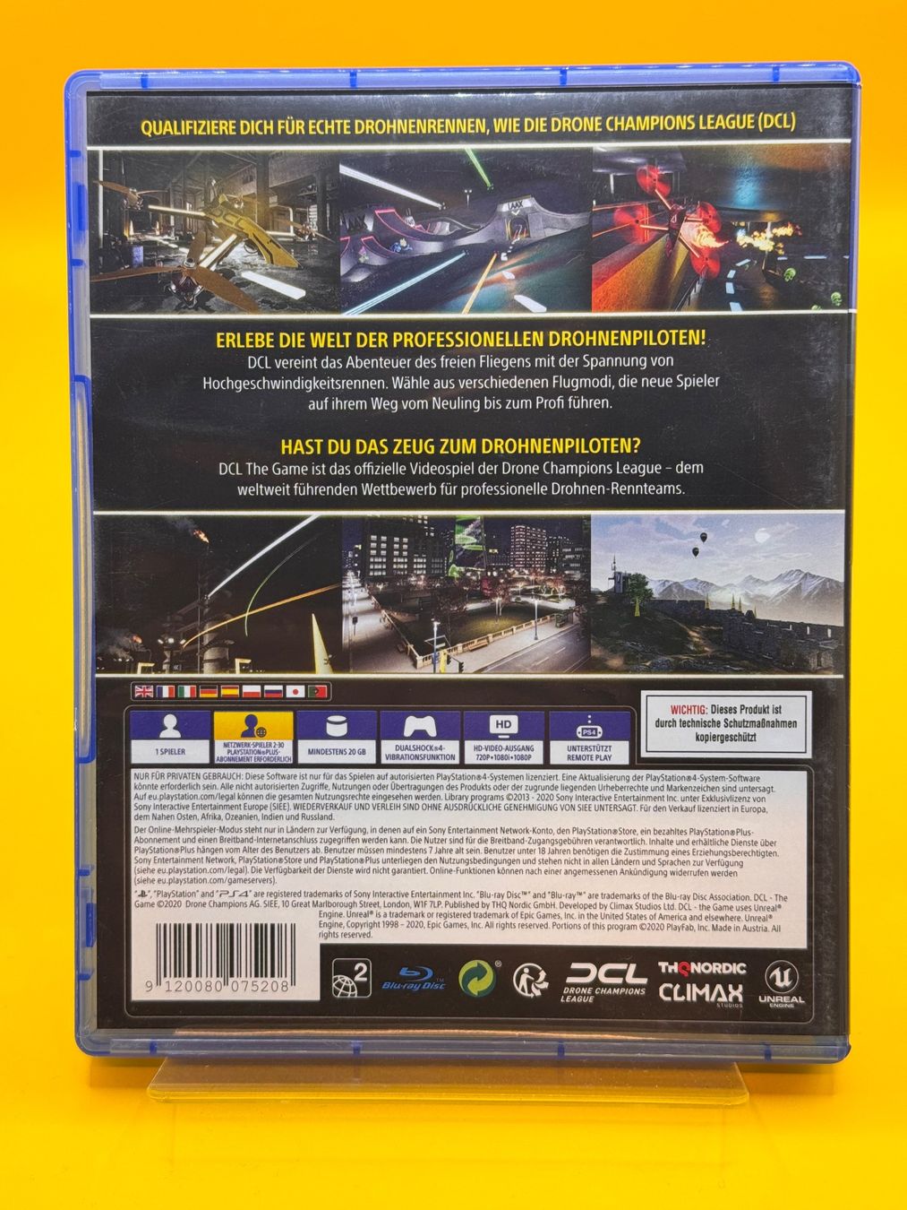 Sony Spiele: DCL The Game PS4 Drohnen-Rennsimulation – Gebraucht aus Oberwil b. Zug von silver2024 1