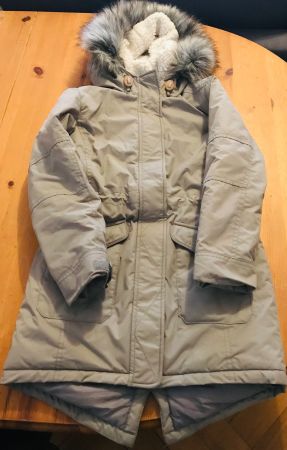 Parka with hood for kids