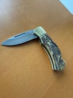 Jagdmesser, Falcon, Vintage, Hirschhornschalengriffe, Top